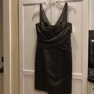 Chocolate Brown Cocktail Dress